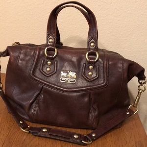 Coach Brown Leather Satchel